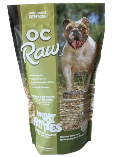 OC Raw Turkey & Produce