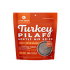 A Pup Above Air Dried Turkey Pilaf