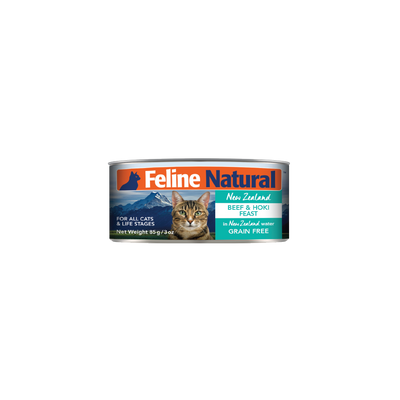 Feline Natural Beef & Hoki Feast
