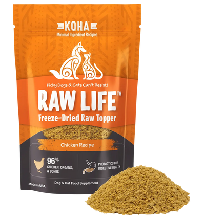 Koha Raw Life Freeze Dried Chicken Topper