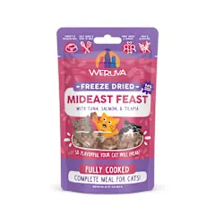 Weruva Freeze Dried Mideast Feast Tuna, Salmon & Tilapia Cat