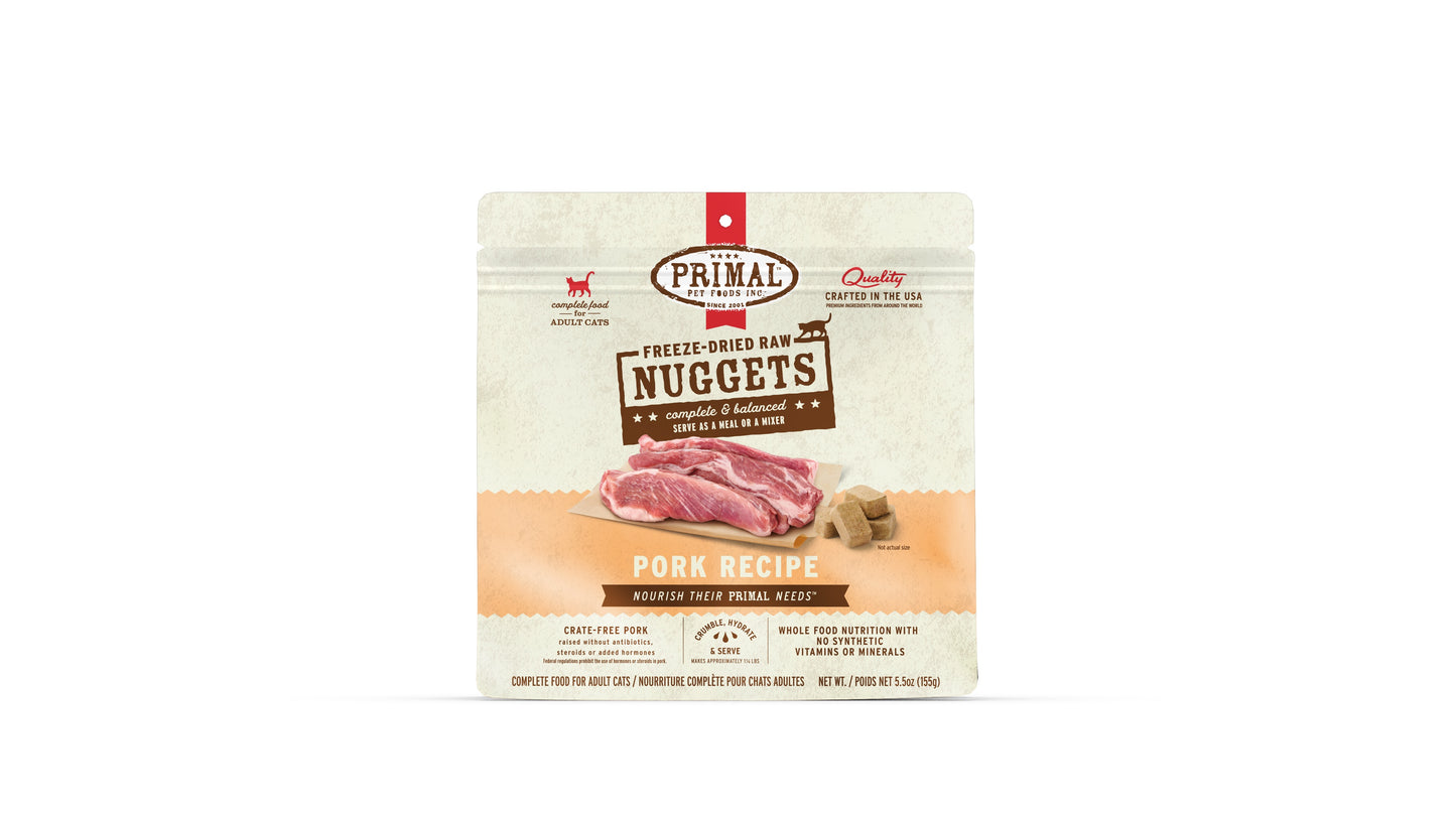 Primal Cat Freeze-Dried Pork Formula