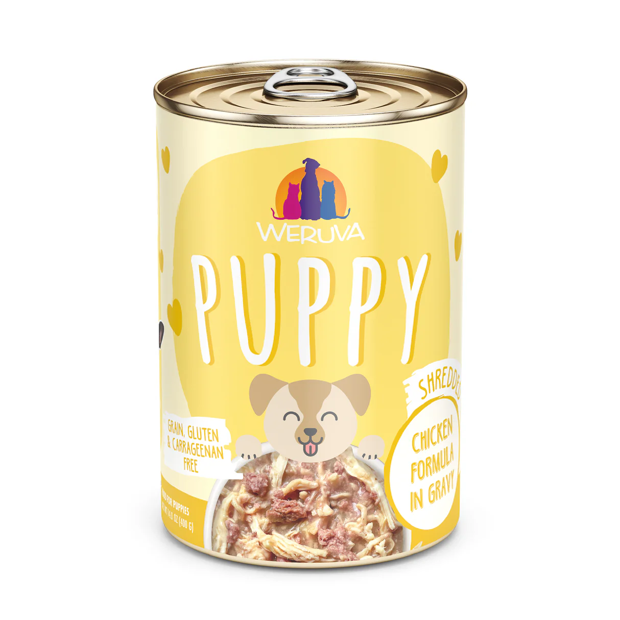 Weruva Puppy Shredded Chicken in Gravy