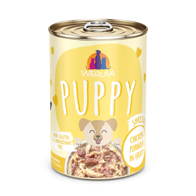 Weruva Puppy Shredded Chicken in Gravy