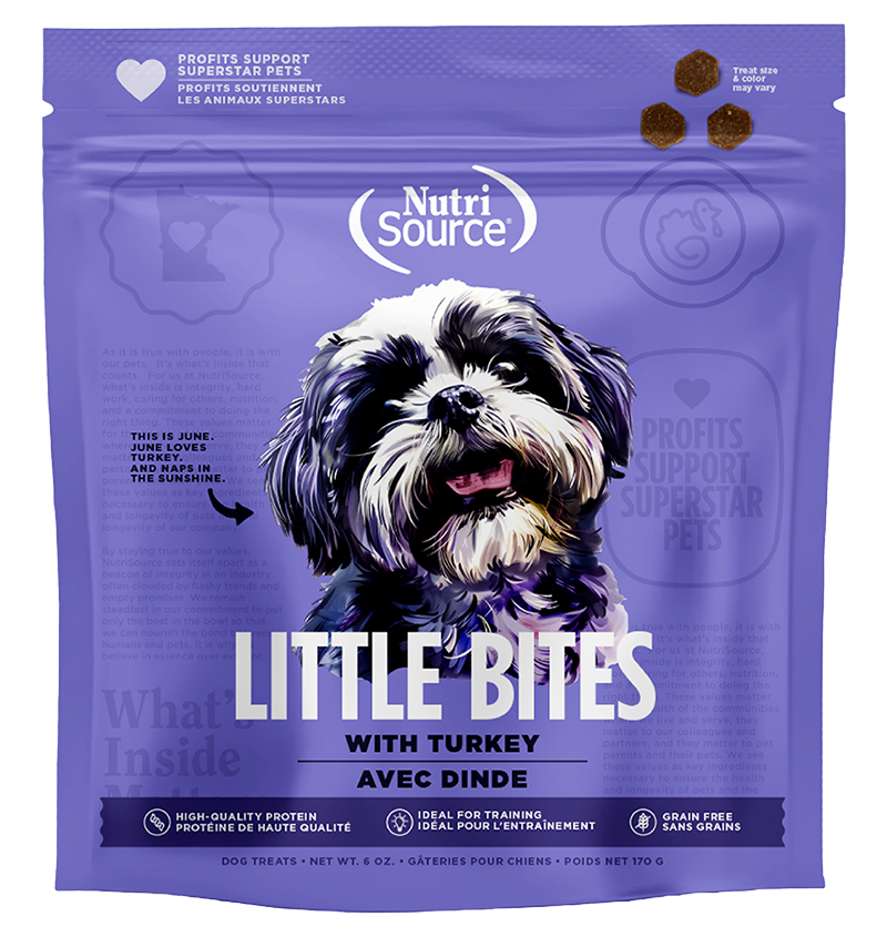 Nutri Source Little Bites Grain Free Turkey 6 oz