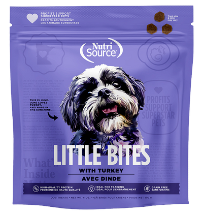 Nutri Source Little Bites Grain Free Turkey 6 oz