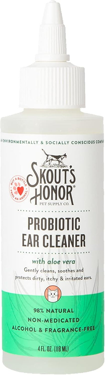 Skout's Honor Cat Probiotic Ear Cleaner 4 oz