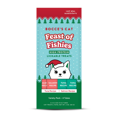 Bocce Lickables Feast Of Fishies Tuna & Salmon Cat 2 oz.