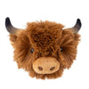 Tall Tails Highland Cow Head 2 In 1 Ball
