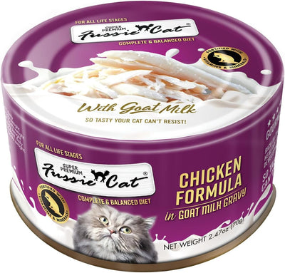 Fussie Cat Premium Chicken In Goat Milk Gravy