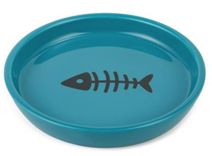 Park Life Designs Oscar Classic Round Cat Dish