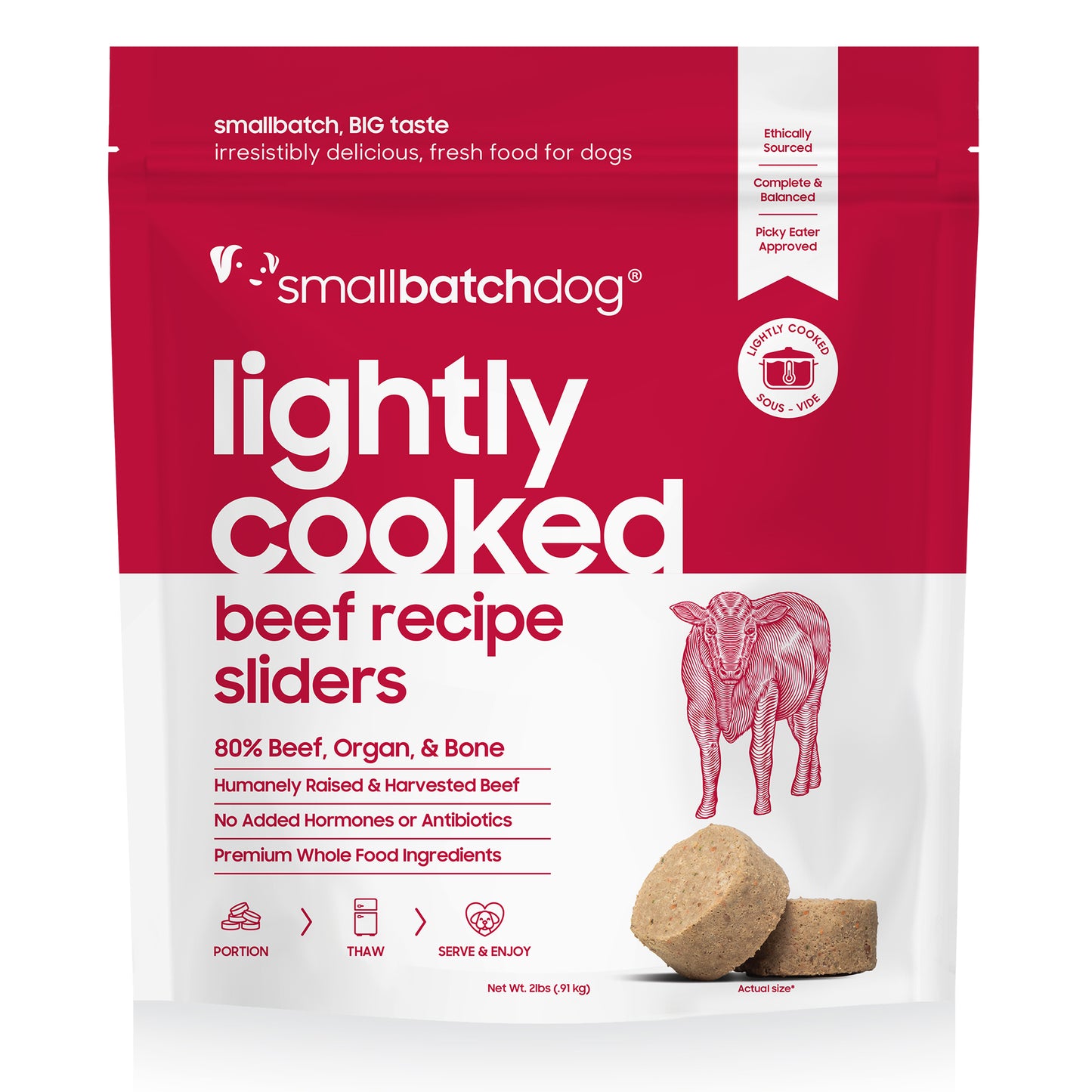 Small Batch Lightly Cooked Beef