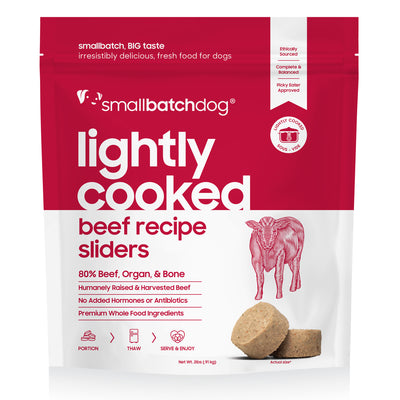 Small Batch Lightly Cooked Beef