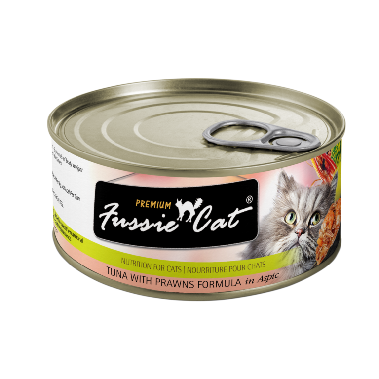 Fussie Cat Premium Tuna & Prawns