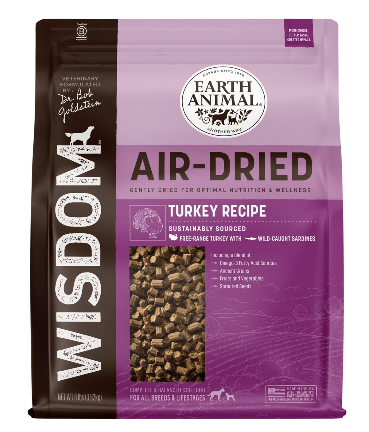 Earth Animal Wisdom Air-Dried Turkey