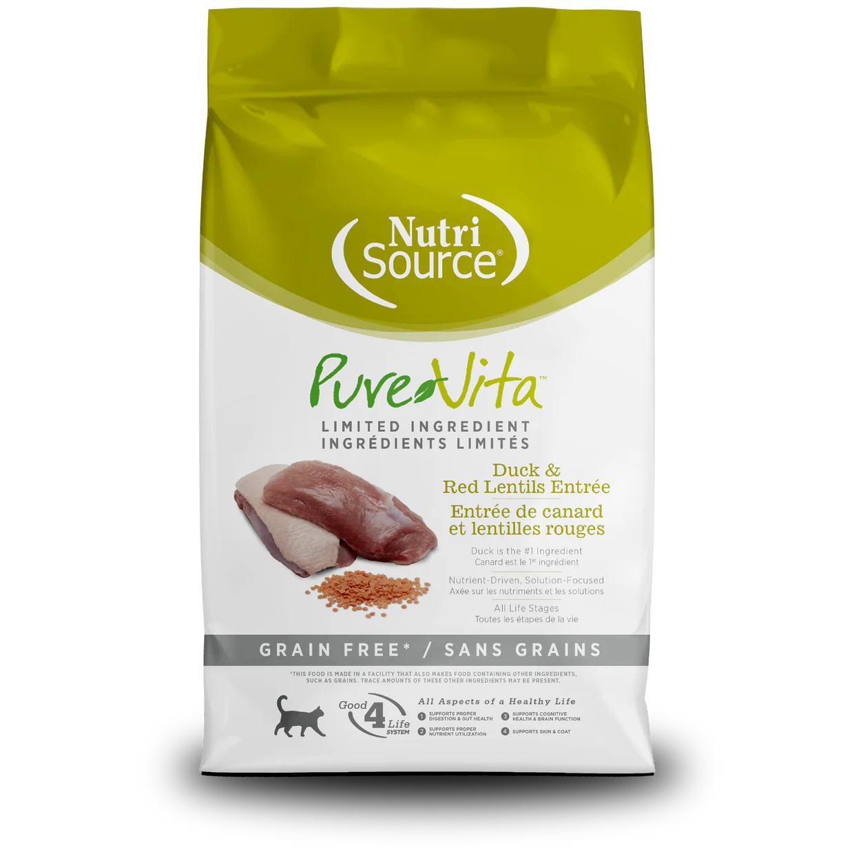 Pure Vita Cat Duck & Red Lentils Entree