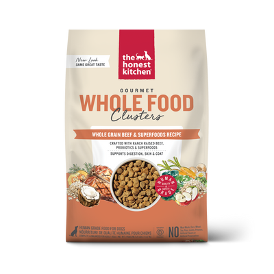 Honest Kitchen Whole Grain Clusters Adult Beef & Oats