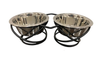Advanced Pet Product Wire Ring Double Diner
