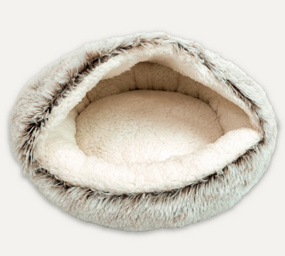 Goo-Eez Hooded Plush Pet Bed