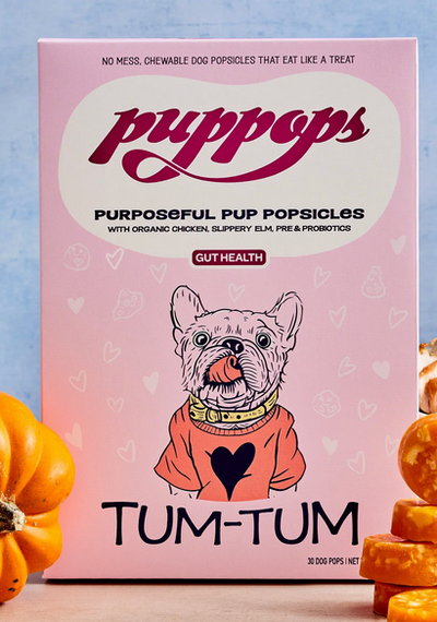 Puppops Gut Health "Tum-Tum" 30 Dog Pops