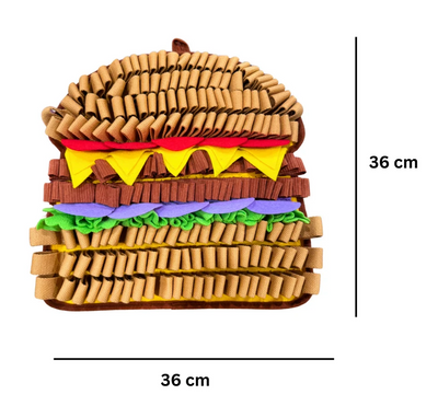 PawzNDogz Juicy Hamburger Snuffle Mat