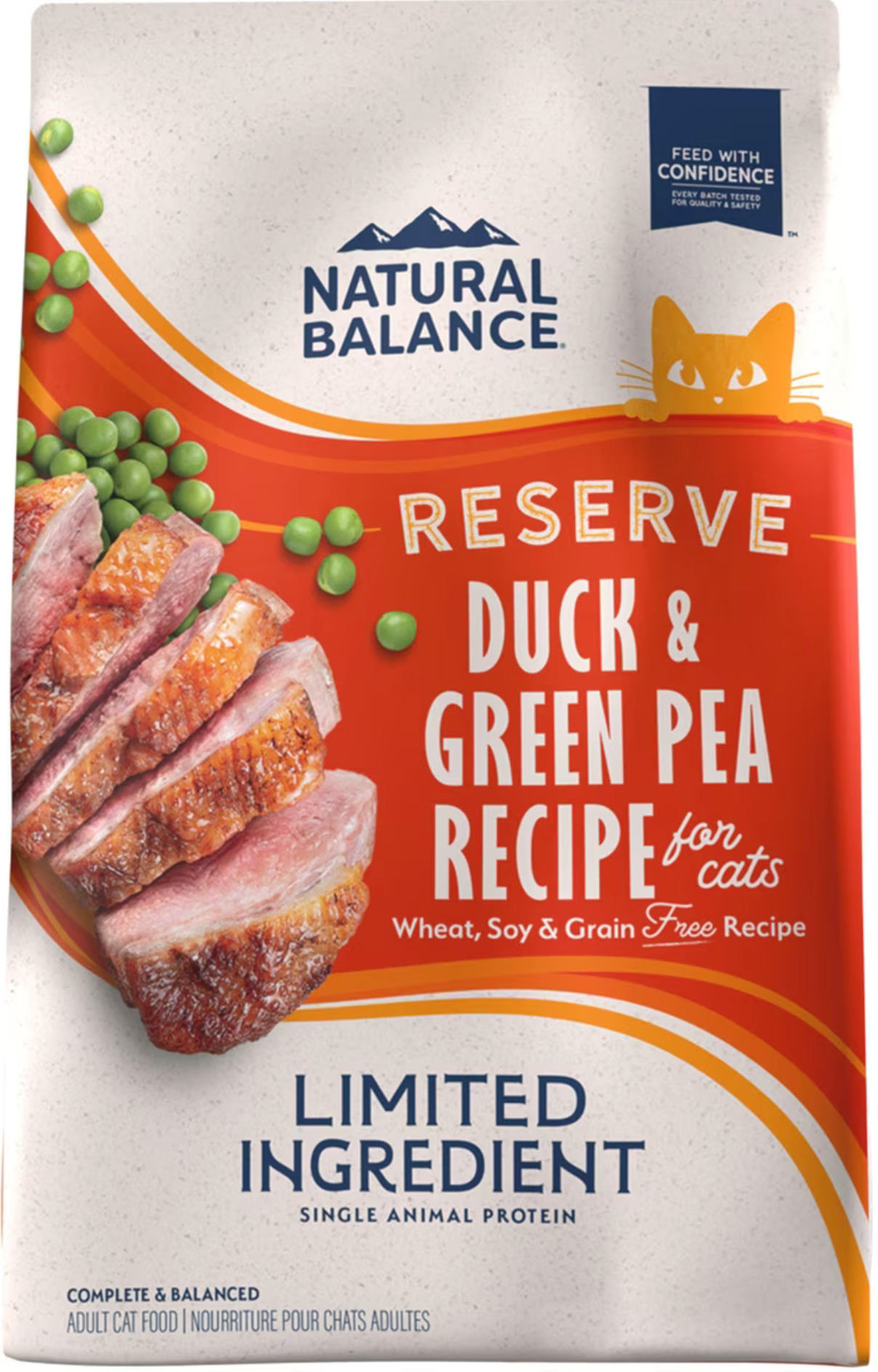 Natural Balance Cat Limited Ingredient Duck & Green Pea  Formula