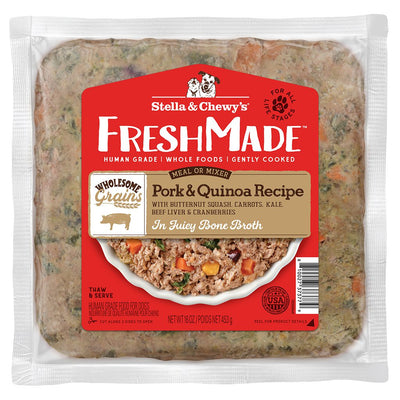 Stella & Chewy's Frozen Gently Cooked Wholesome Grains Pork & Quinoa