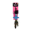 FabCat Floppy Peacock Teaser Cat Wand