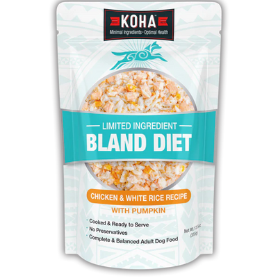 Koha Limited Ingredient Chicken & White Rice Bland Diet for Dogs