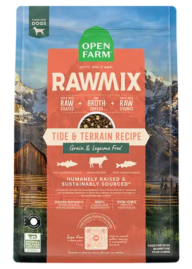 Open Farm Raw Mix Grain Free Tide & Terrain