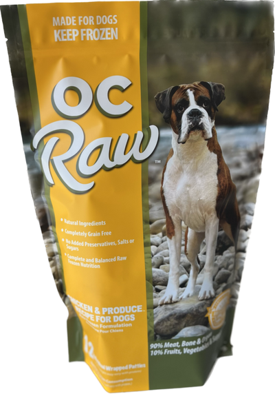 OC Raw Chicken & Produce