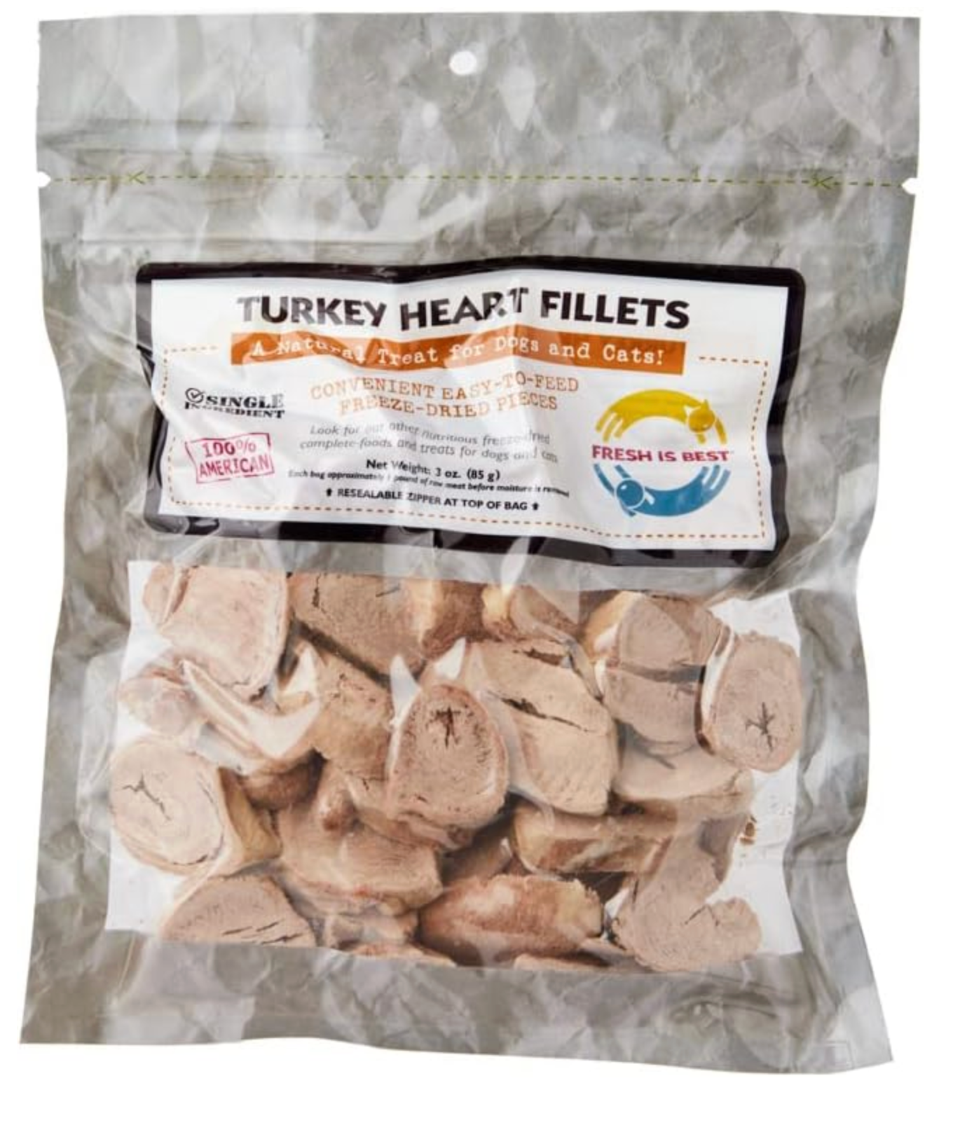 Fresh is Best Turkey Heart Fillets 3 oz.