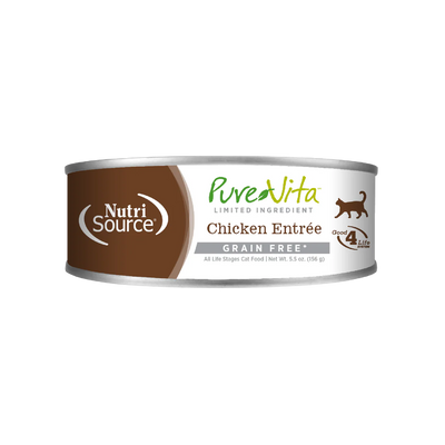 Pure Vita Cat Grain-Free Chicken Entree