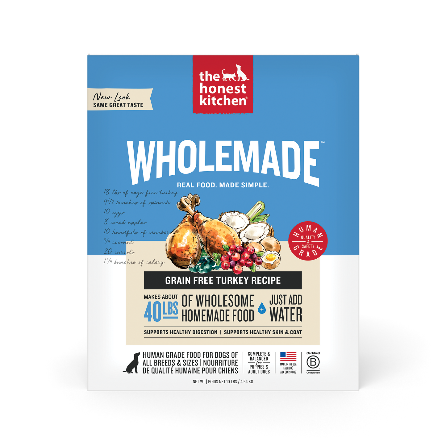 Honest Kitchen Grain-Free Turkey Recipe