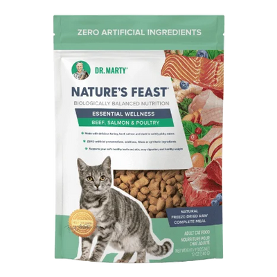 Dr. Marty Natures Feast Essential Wellness Beef, Salmon & Poultry