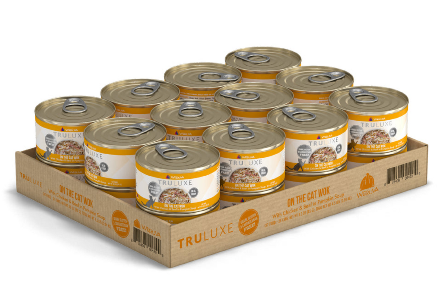 Weruva TruLuxe On The Cat Wok with Chicken & Beef in Pumpkin Soup