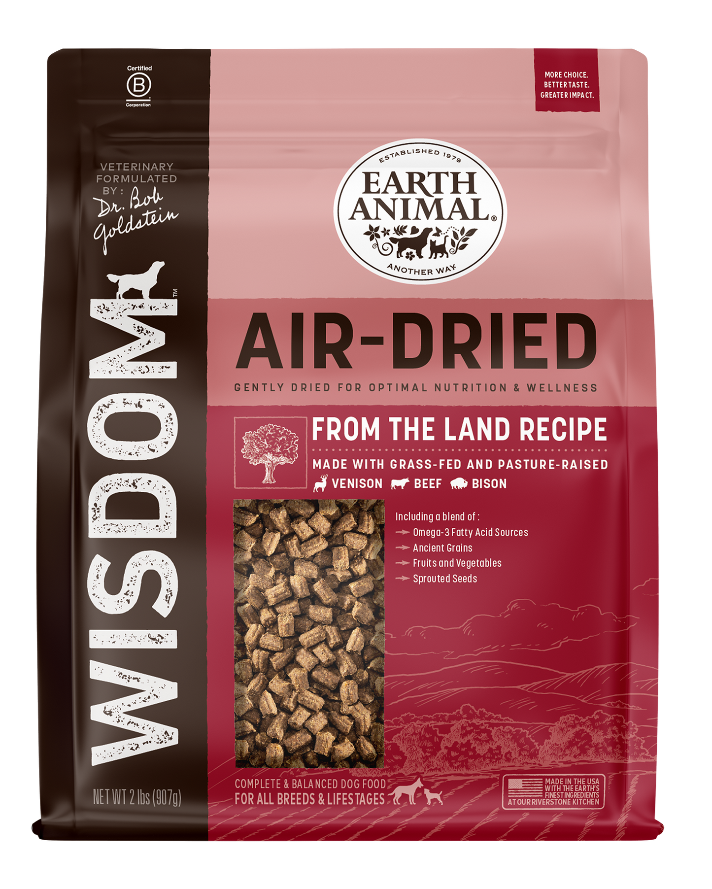 Earth Animal Wisdom Air-Dried From the Land
