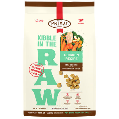 Primal Kibble in the Raw Chicken