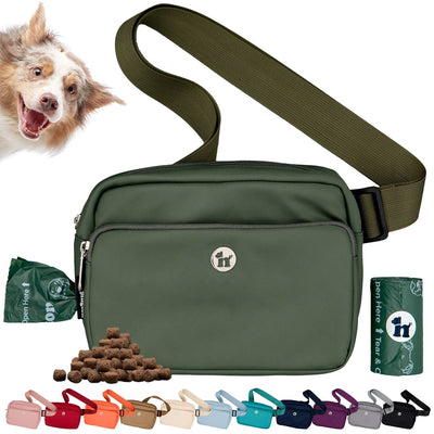 Puppington Dog Treat Pouch & Crossbody Dog Walk Bag