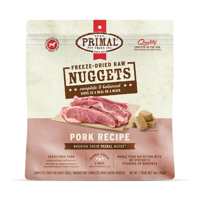 Primal Freeze-Dried Pork Formula