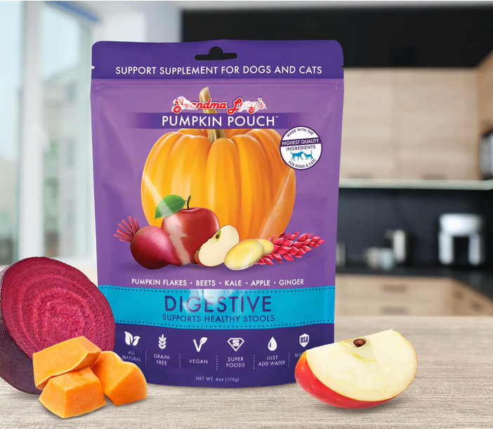 Grandma Lucy's Pumpkin Pouch Digestive Super Food Boost 6 oz