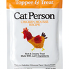 Cat Person Chicken Mousse Topper & Treat