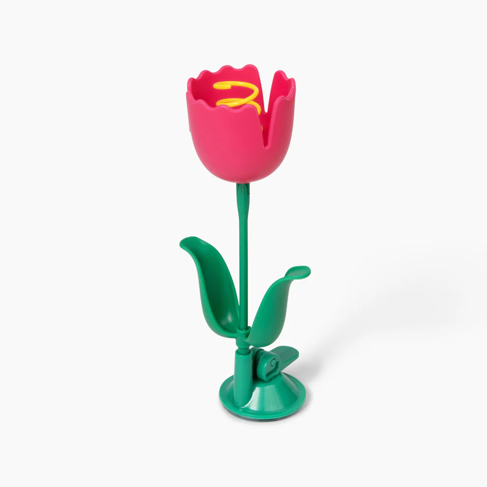 Giddy Kitty Pink Tulip Springy Flower Cat Toy