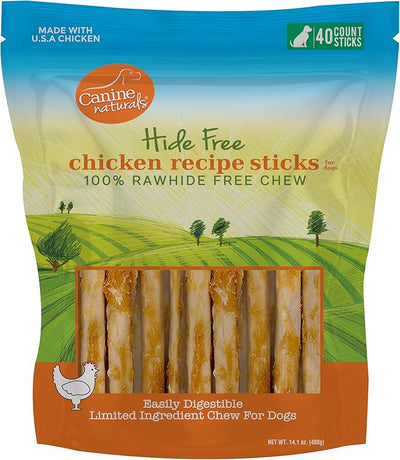 Canine Naturals Hide Free Puppy Stick Chews