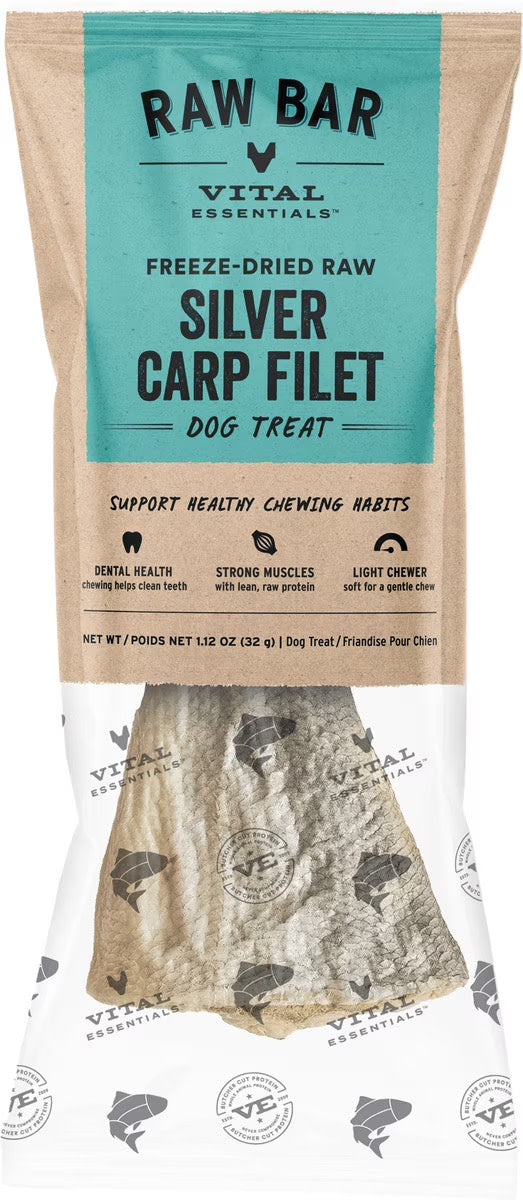 Vital Essentials Raw Bar Freeze Dried Silver Carp Filet