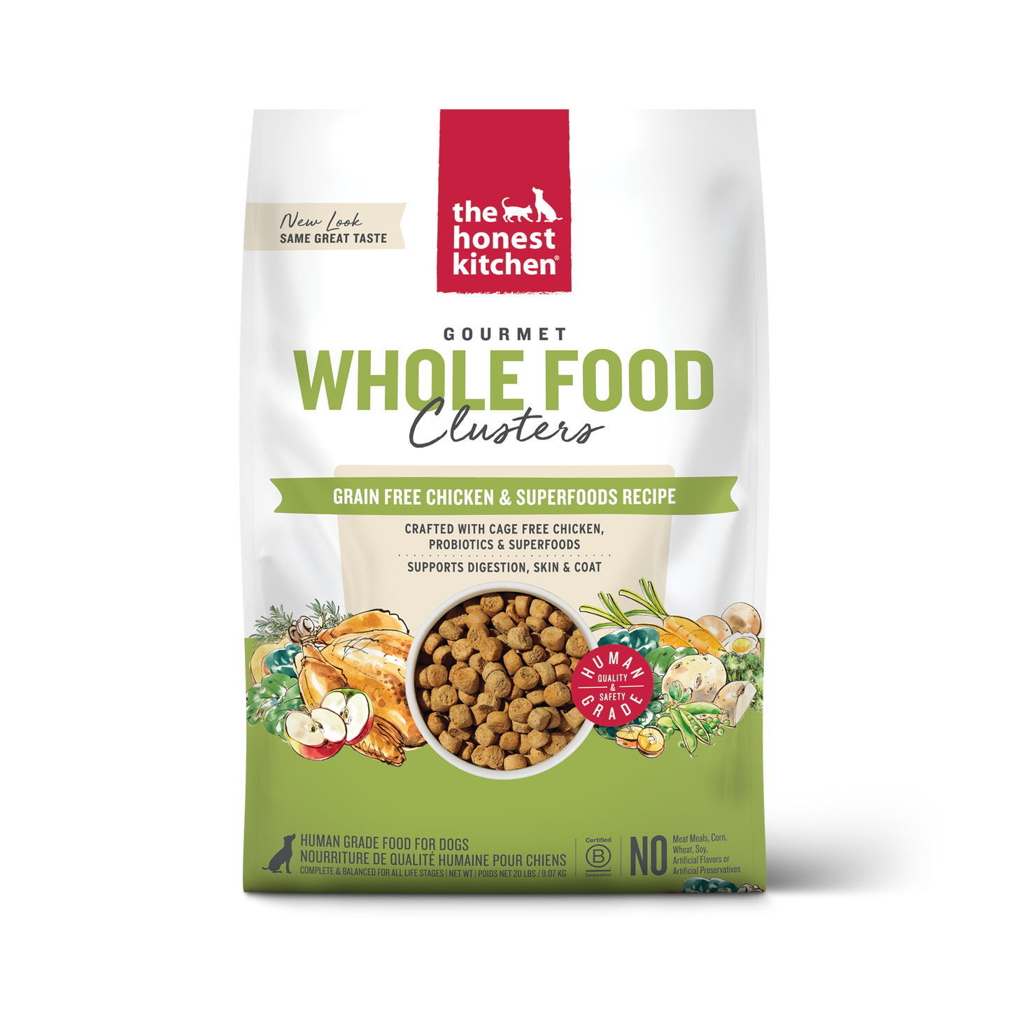 Honest Kitchen Clusters Grain Free Chicken