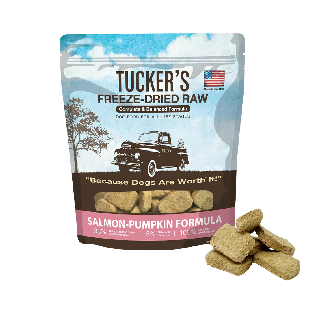 Tucker's Freeze Dried Salmon & Pumpkin 12 oz