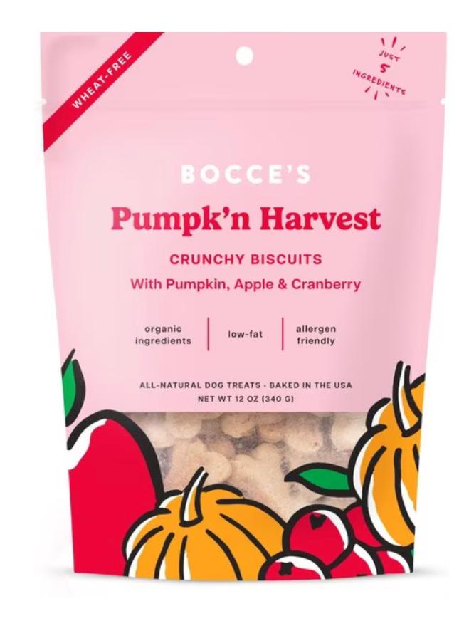 Bocce's Pumpk'n Harvest Biscuits 12 oz