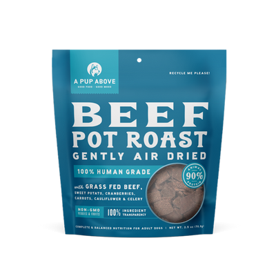 A Pup Above Air Dried Beef Pot Roast
