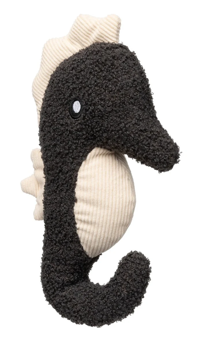 FuzzYard Life Grey Seahorse Plush Dog Toy